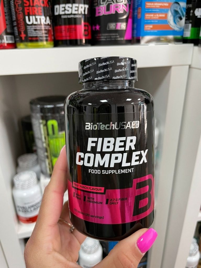 Biotech fibre in compresse