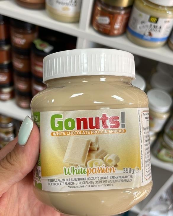 GoNuts! crema proteica cioccolato bianco