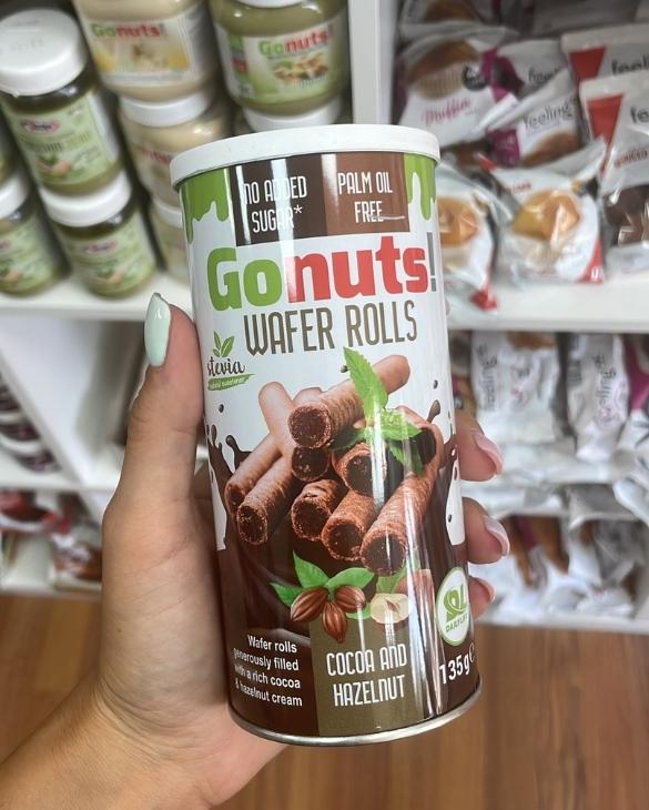 GoNuts! Wafer Rolls