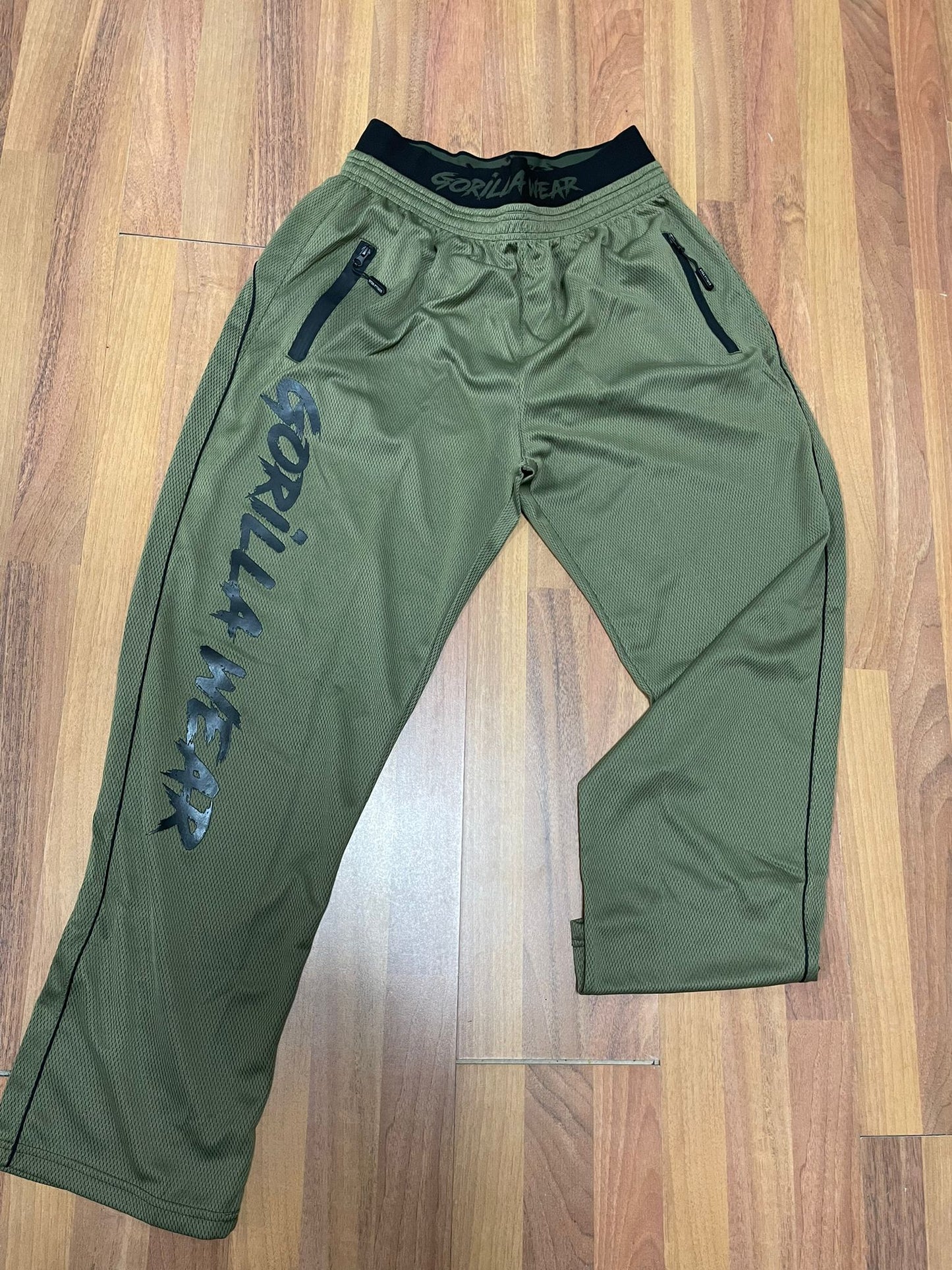 Mercury Mesh Pants - Army Green/Black