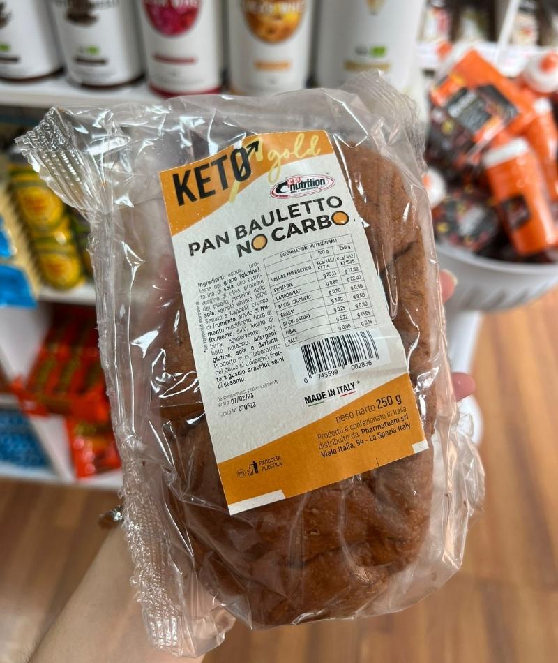 Panbauletto keto no carbo 250 gr