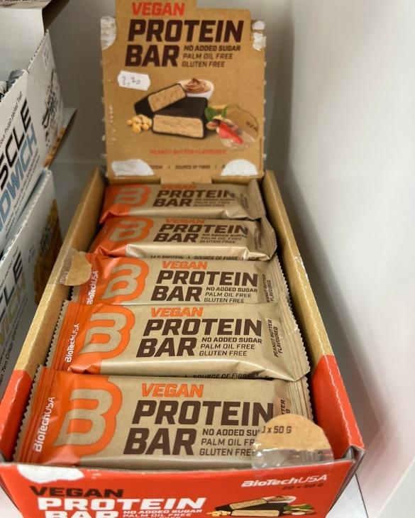 Protein bar vegana BioTech USA