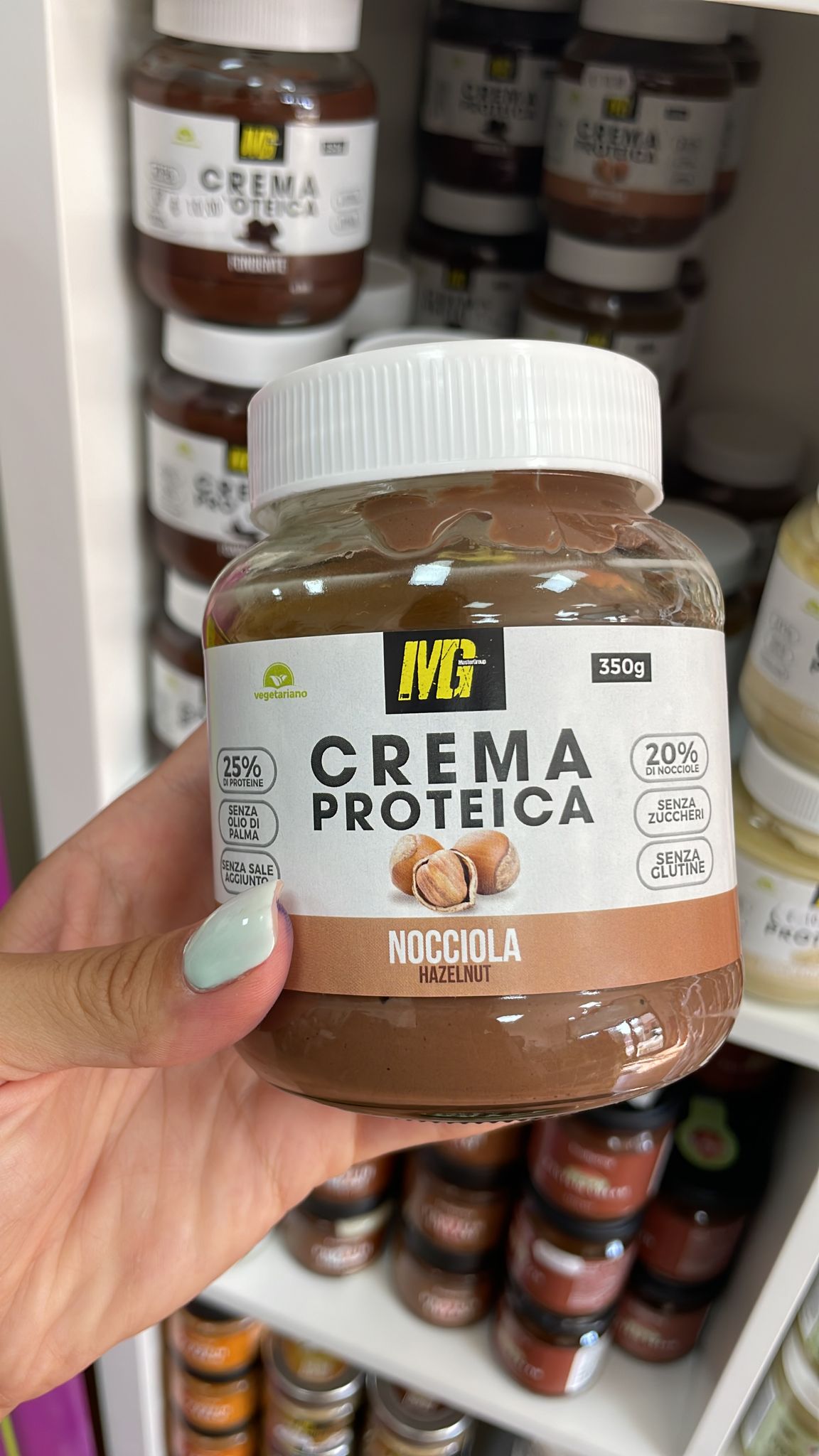 Crema proteica