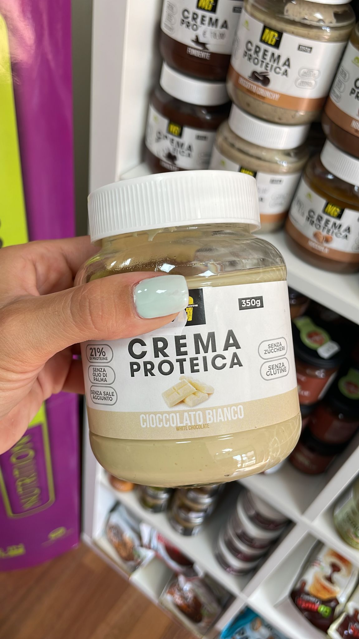 Crema proteica