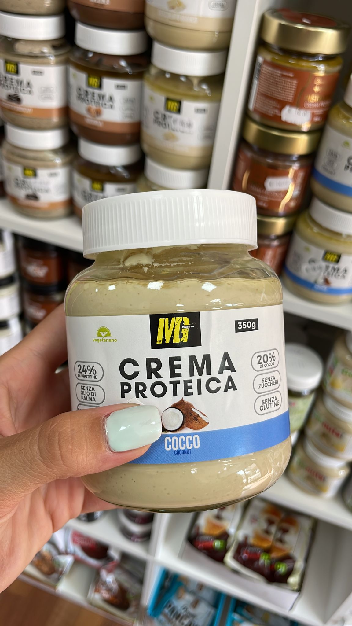 Crema proteica