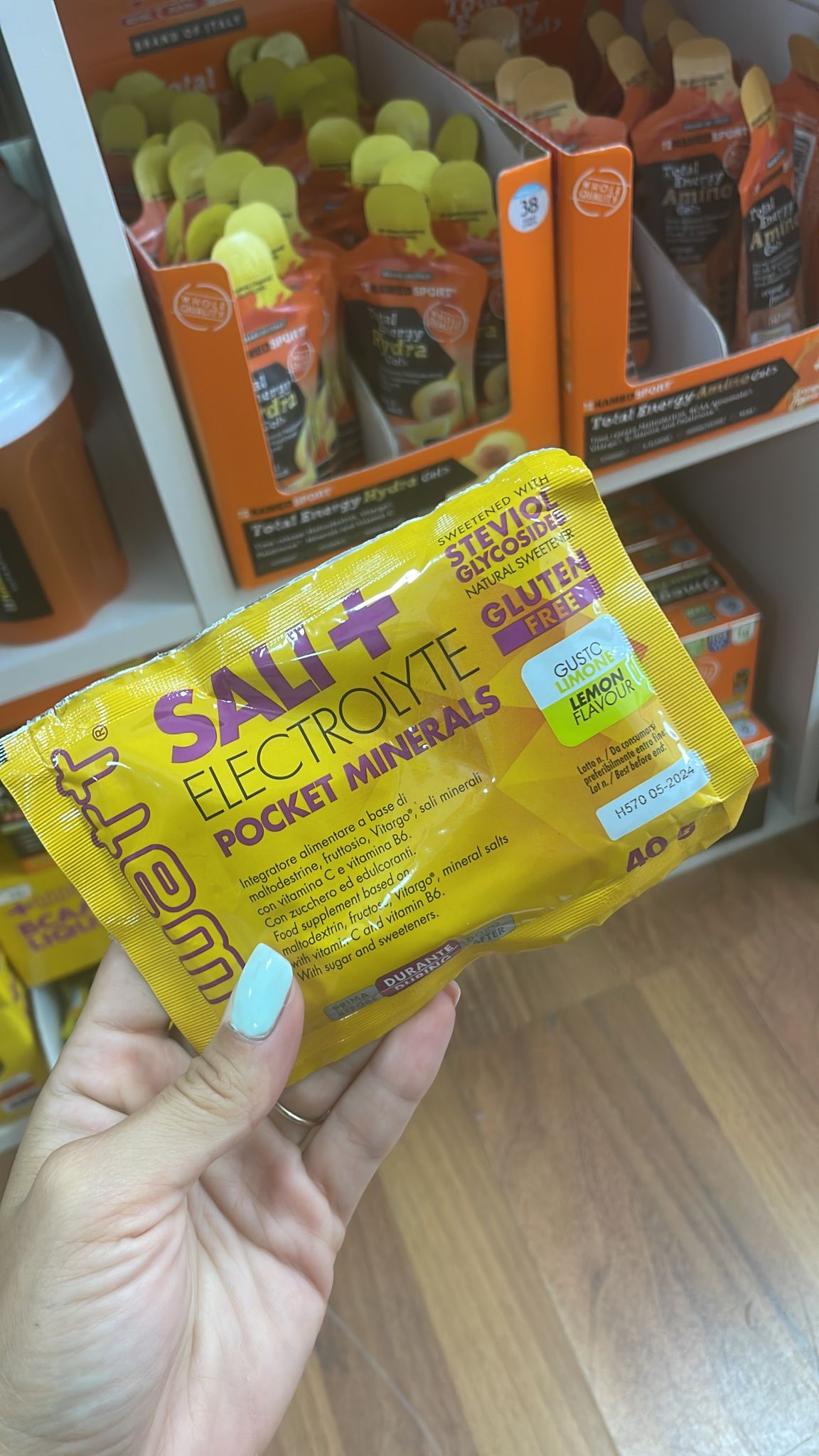 +Watt Sali + Electrolyte Pocket Mineral 40g