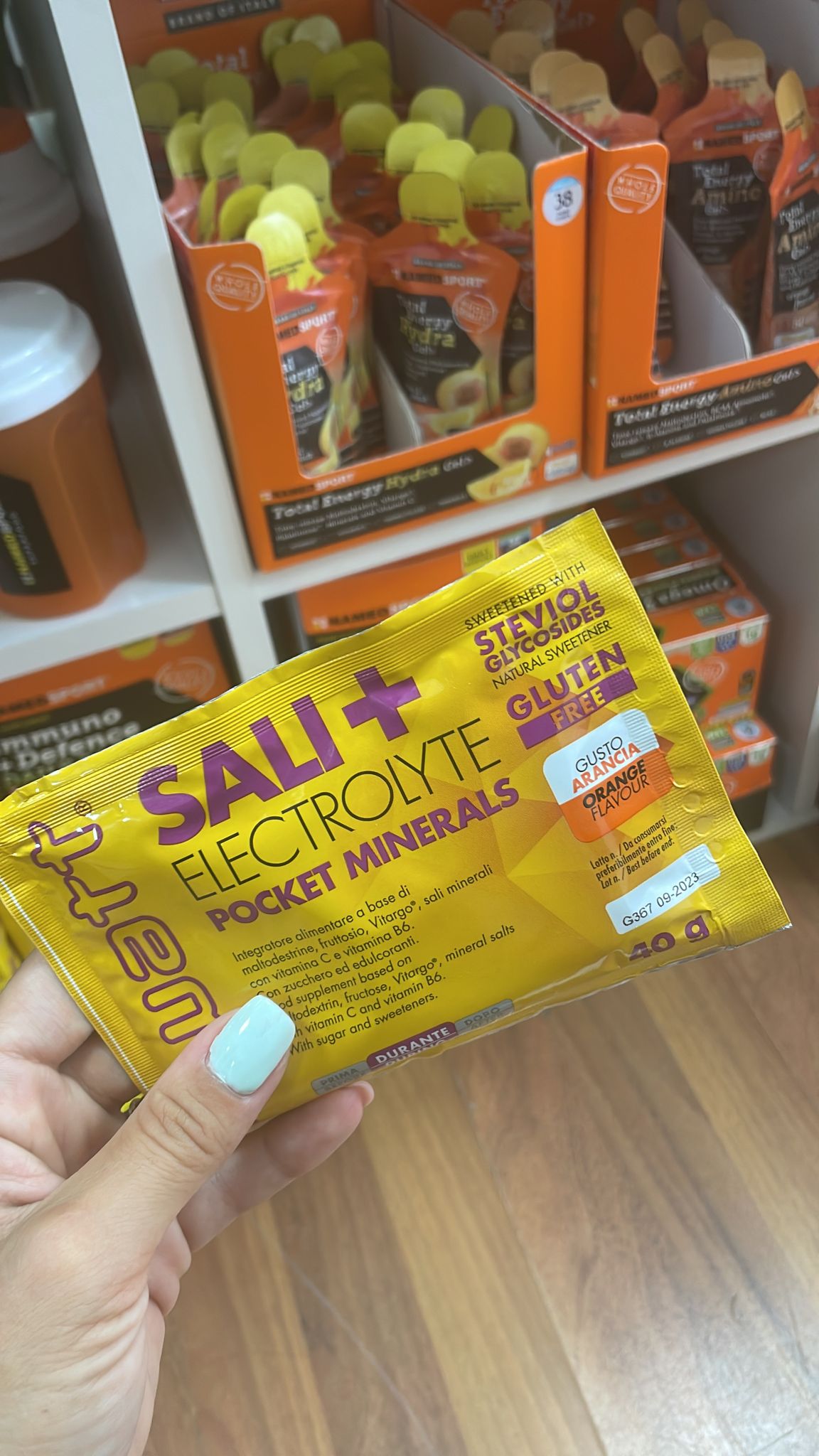 +Watt Sali + Electrolyte Pocket Mineral 40g