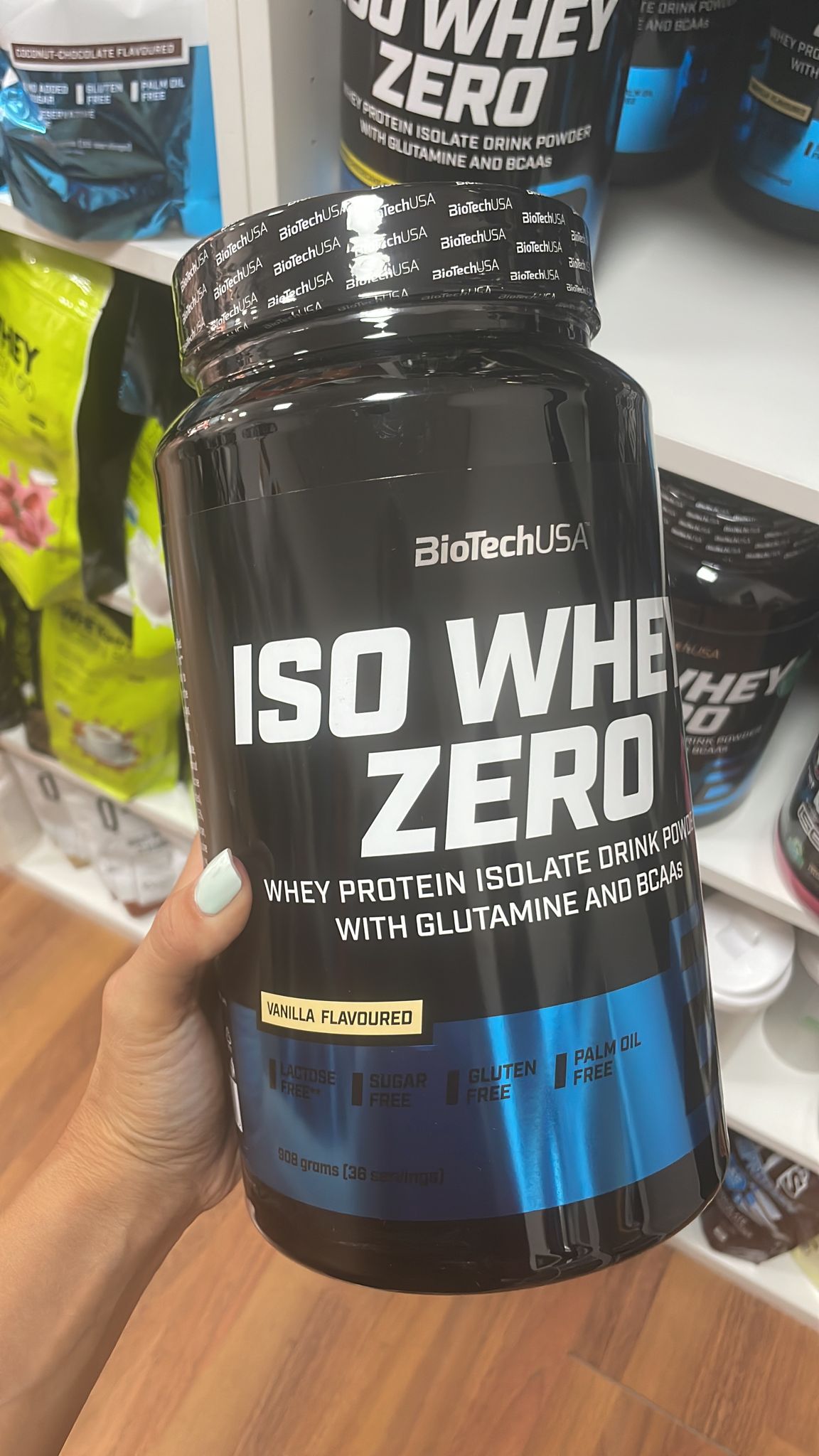 Biotech Iso Whey Zero 908 gr Proteine Isolate