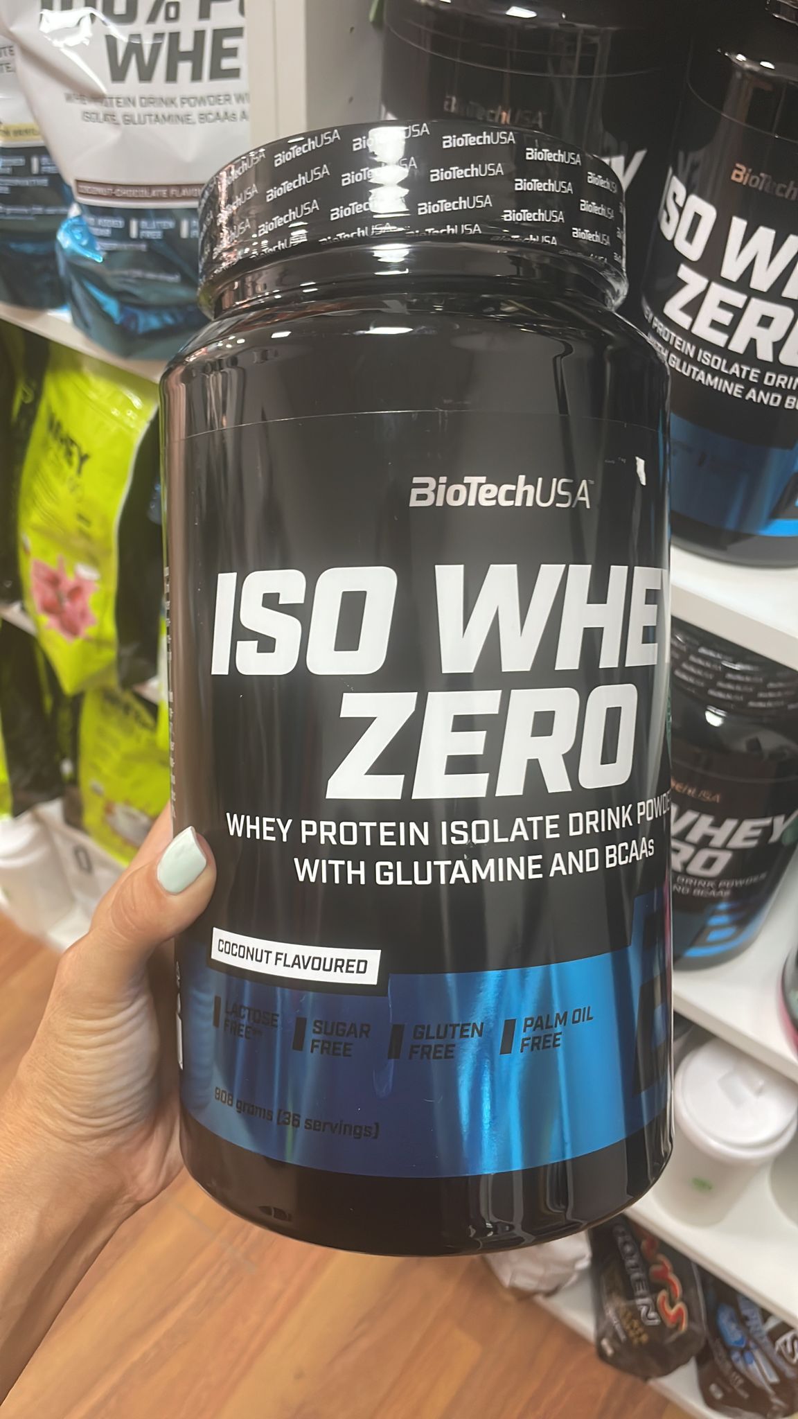 Biotech Iso Whey Zero 908 gr Proteine Isolate