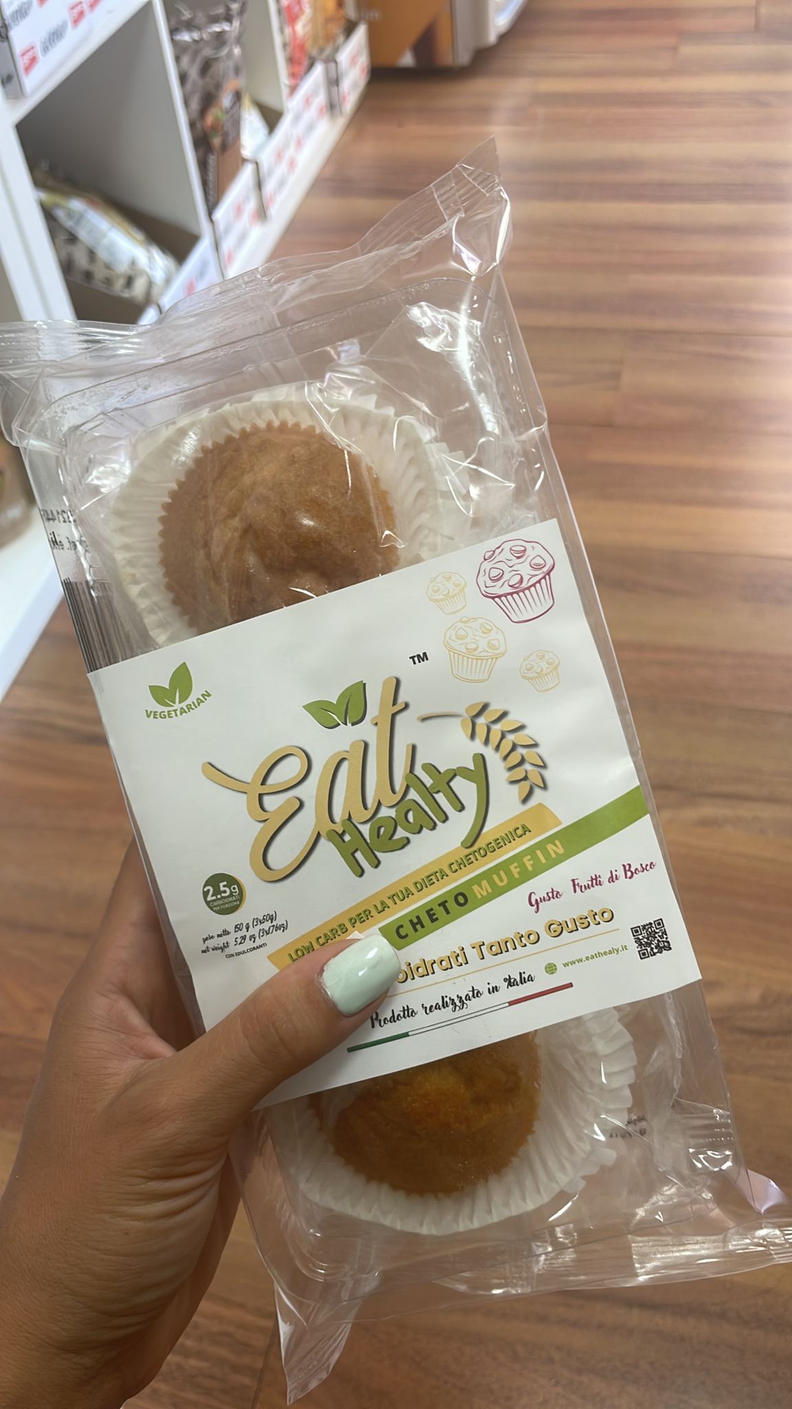 Eat Healty Cheto Muffin - 150gr (3x50g)