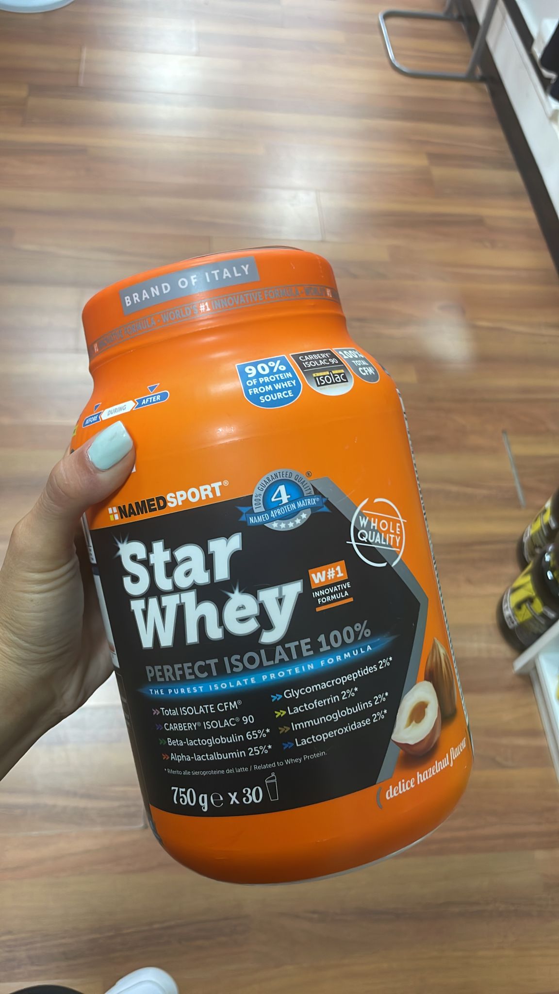 NAMEDSPORT® Star Whey Isolate