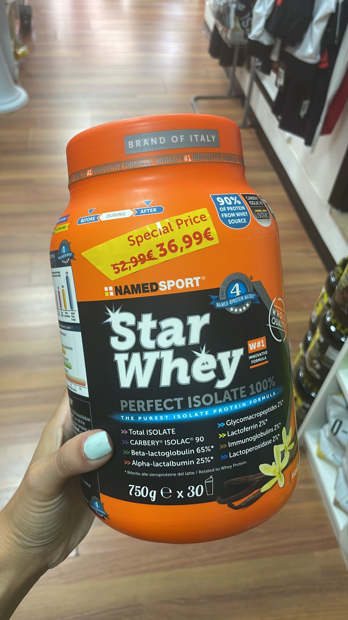 NAMEDSPORT® Star Whey Isolate