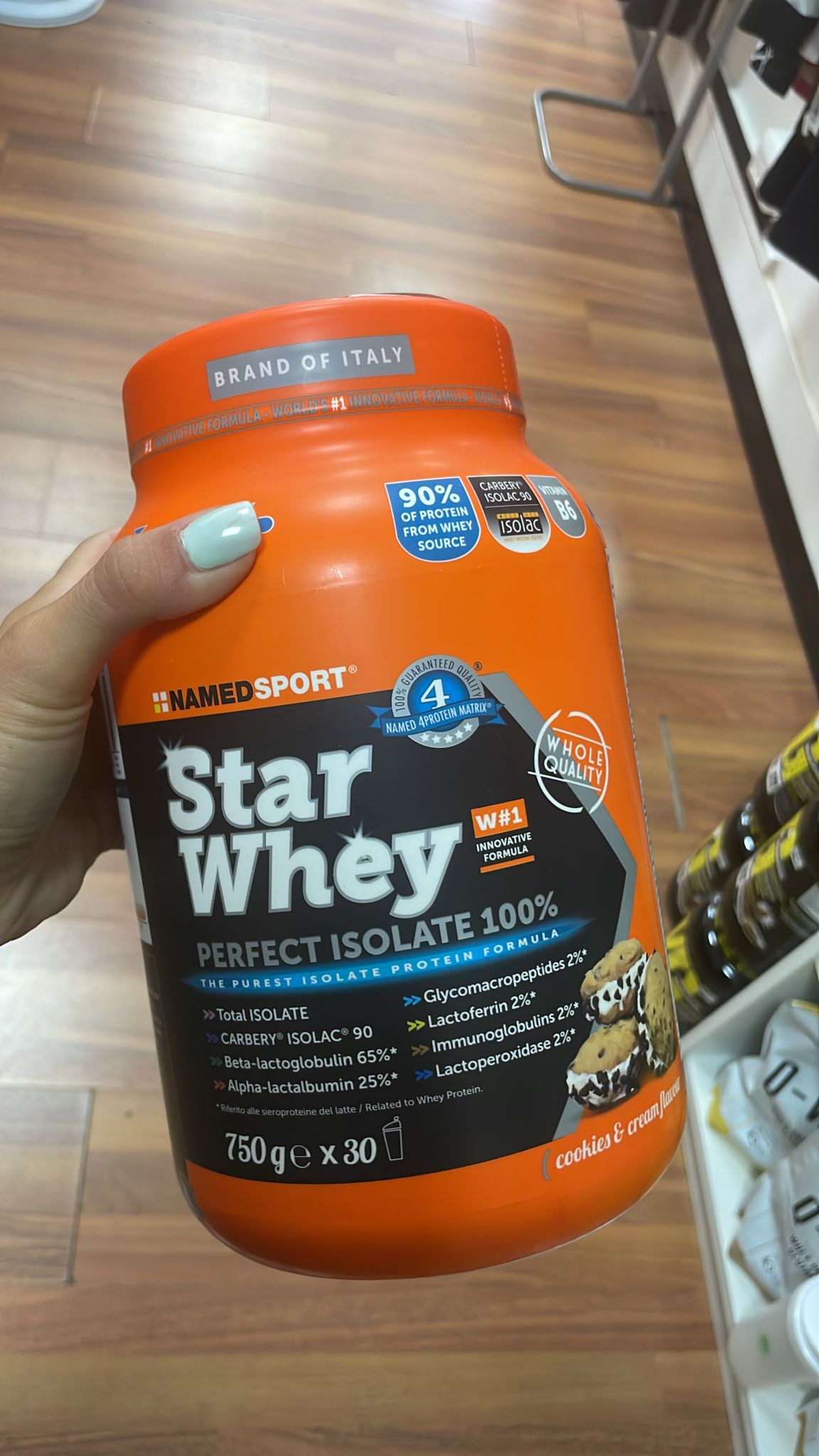 NAMEDSPORT® Star Whey Isolate