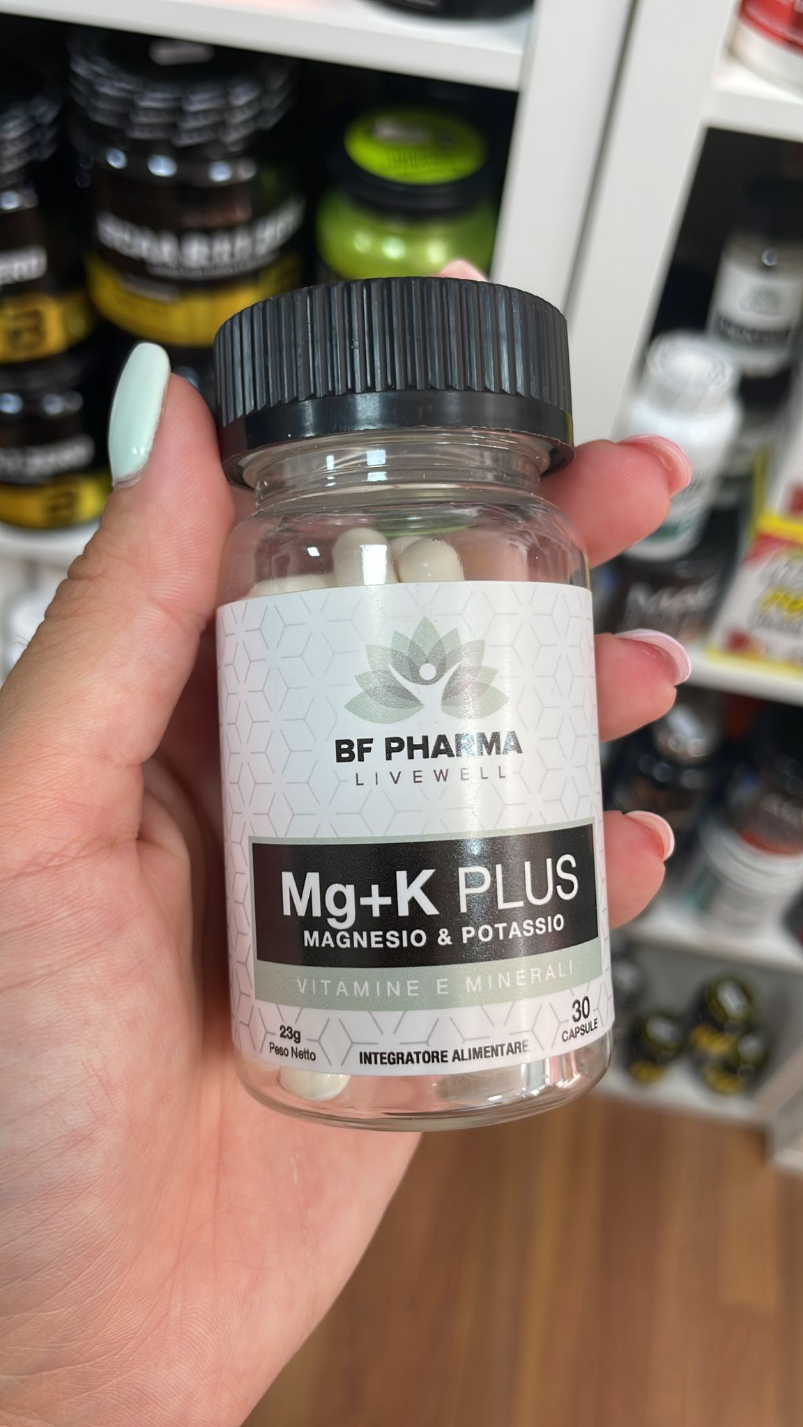 Mg + K Bf Pharma (30 capsule)